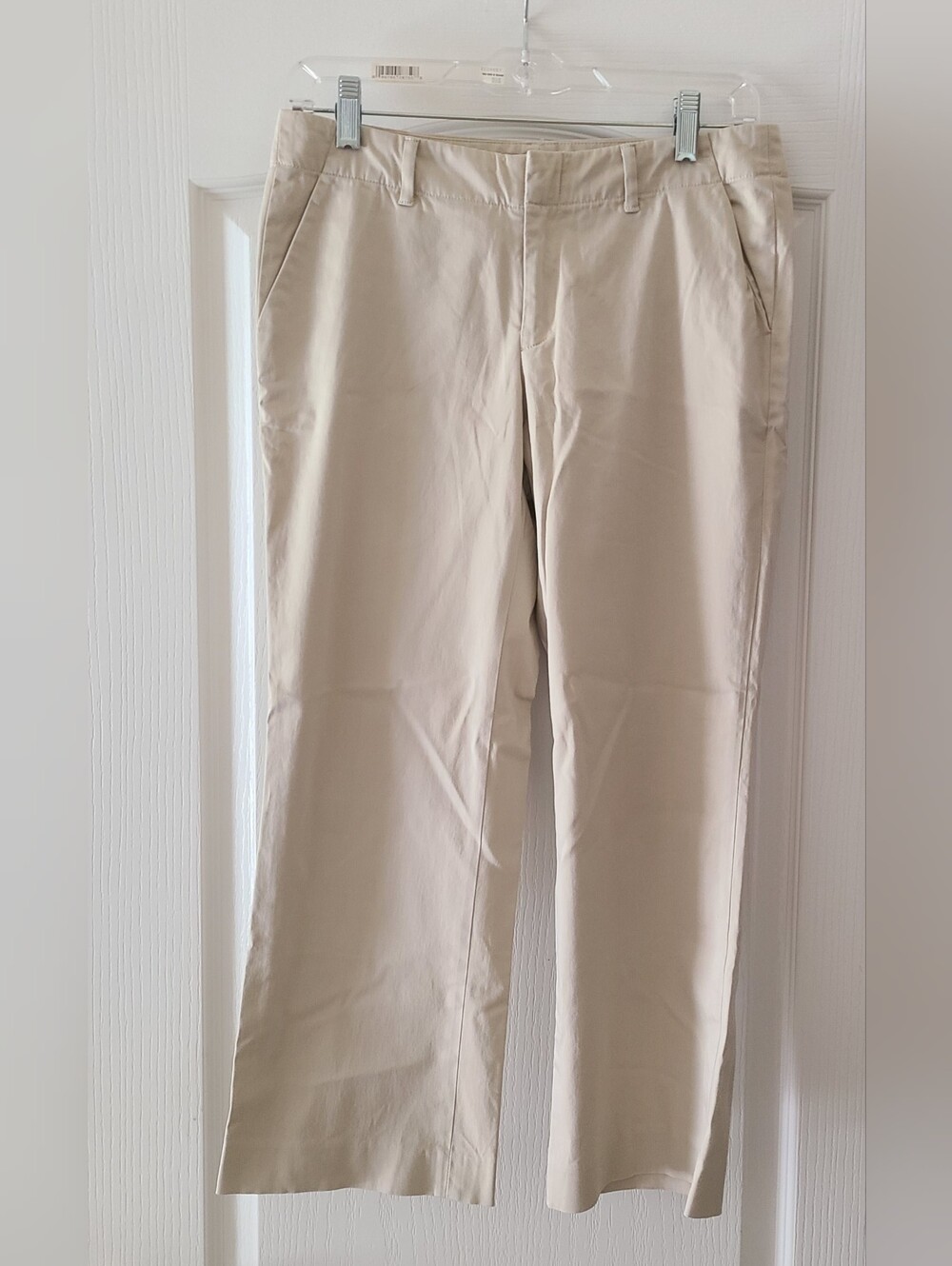 Banana Republic Pants Cropped Beige Women Sz 4